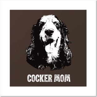 Cocker Mom Cocker Spaniel Design Posters and Art